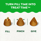 Greenies Pill Pockets Large Size Dog Treats, Peanut Butter, 7.9 oz, 6-Pack (additional view 2)