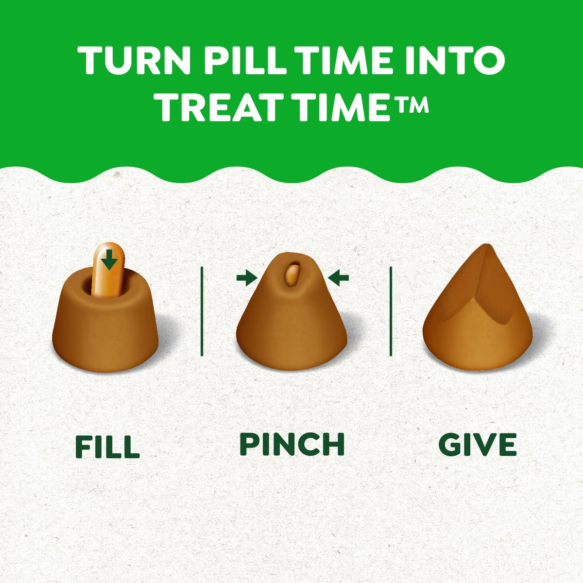 Greenies Pill Pockets Large Size Dog Treats, Peanut Butter, 7.9 oz, 6-Pack (additional view 2)