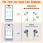 Ear Tips Replacement for AirPod Pro 3 (5 Pairs,XXS/XS/S/M/L,Pink) (additional view 4)