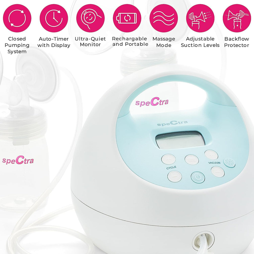 Spectra Baby S1 Plus Electric Breast Milk Pump for Baby Feeding (MM011091) (Pack of 13)