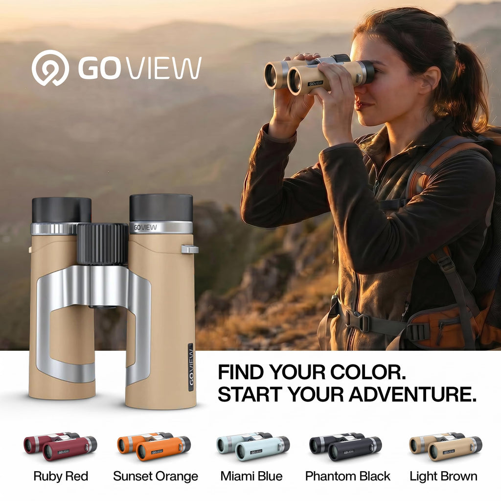 ZOOMR 10x34 Binoculars for Adults, BAK4 Prism