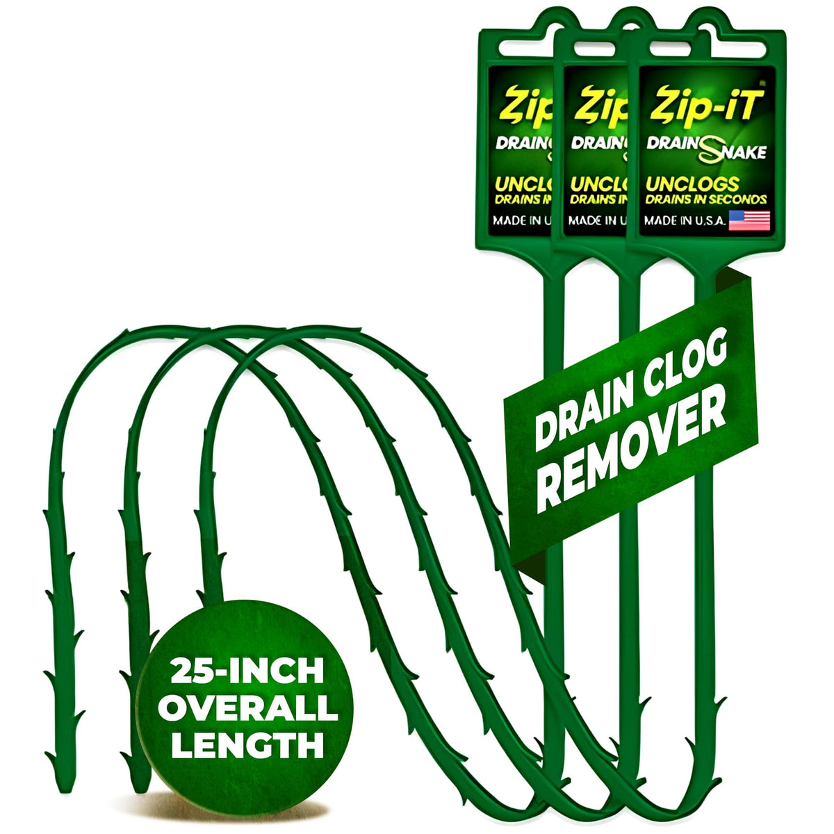 Zip-it Hair Clog Remover - 3