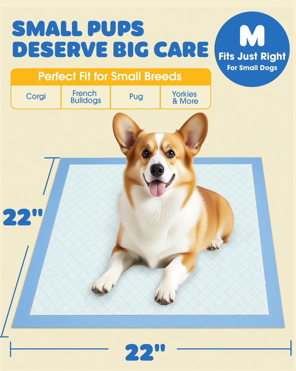 Powools Puppy Pads for Dogs