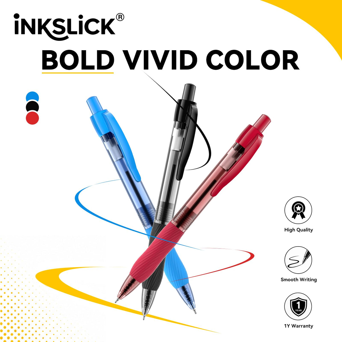 InkSlick Bulk Pens - Red view 6