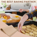 Hovico 130PCS Parchment Paper Baking Sheets - Original 12" x 12" view 6