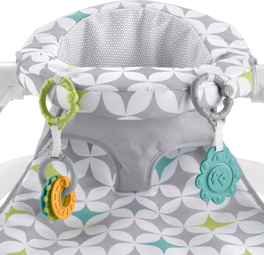 Fisher-Price Sit-Me-Up Floor Seat, Starlight Bursts (HNB38)