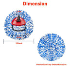 Mop Replace Heads Compatible for OCeda - 4 Count (Pack of 1) view 1