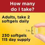 Nature Made Fish Oil Omega-3 1200mg Softgels