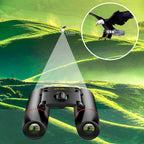 POLDR 12X25 Small Pocket Binoculars Compact for Adults