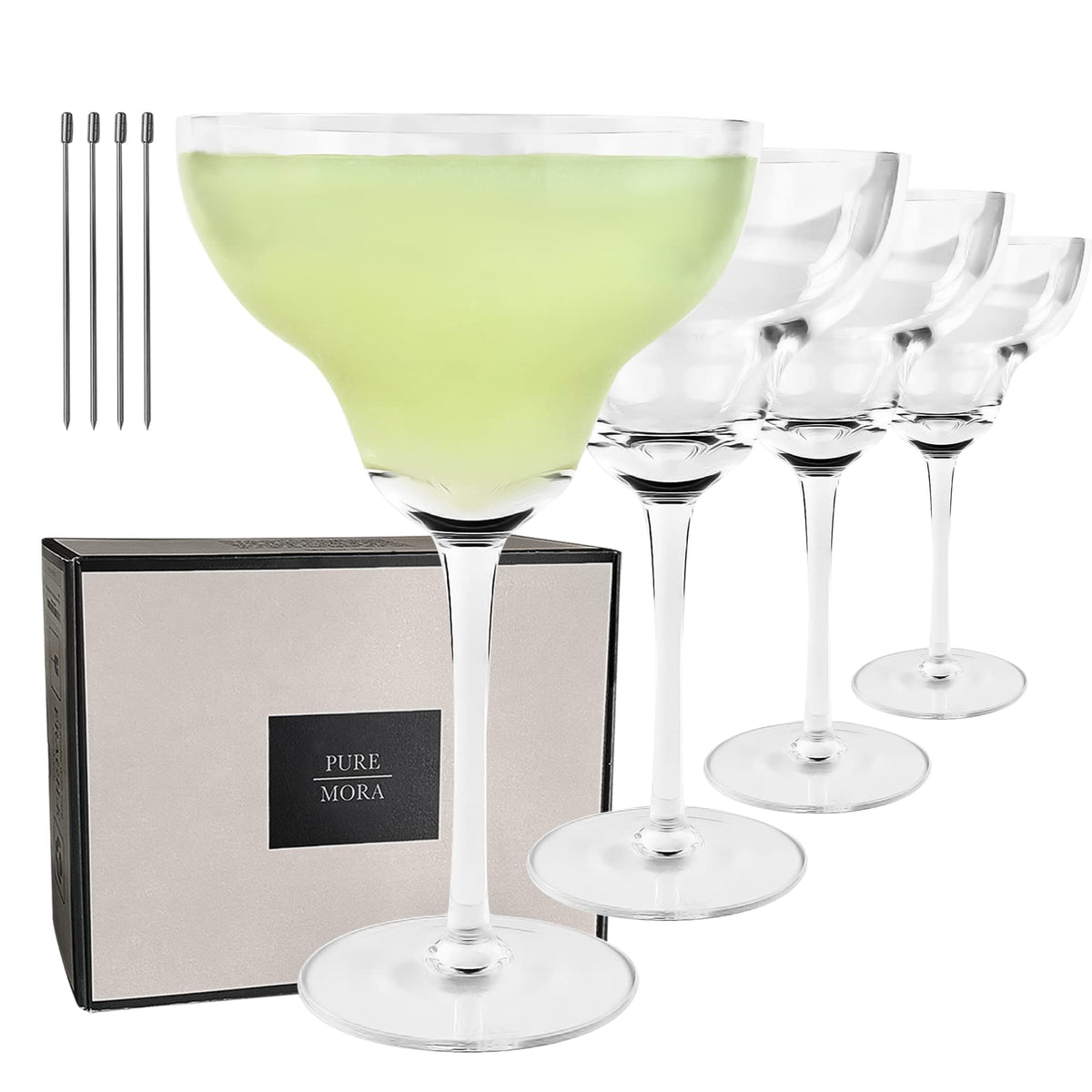 MORA PURE Martini Glasses