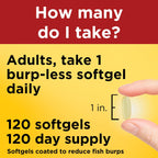 Nature Made Fish Oil Omega-3 1200mg Softgels