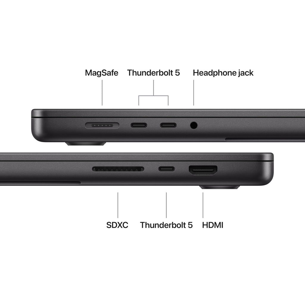 Apple MacBook Pro with M5 Pro, 18‑core CPU, 20‑core GPU: 16.2-inch Nano-Texture Display, 48GB Memory, 1TB SSD; Space –