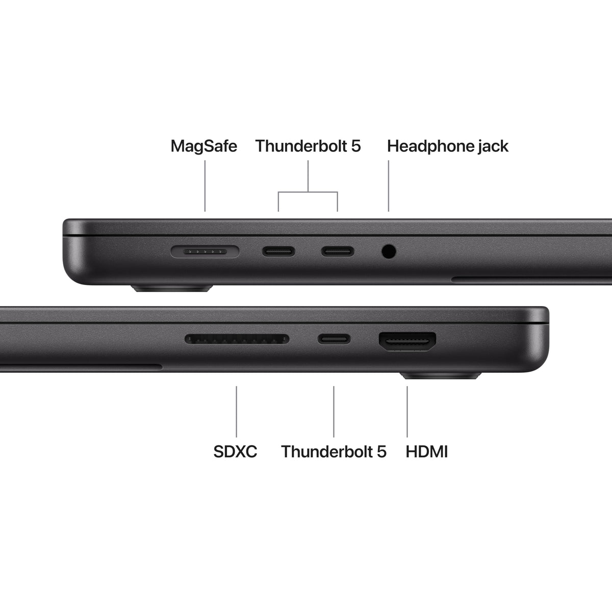 Apple MacBook Pro with M5 Pro, 18‑core CPU, 20‑core GPU: 16.2-inch Nano-Texture Display, 48GB Memory, 1TB SSD; Space –