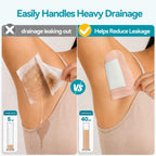Dimora Silicone Foam Dressing 4"x4" Hidradenitis Suppurativa Pads (101 291) (Pack of 10)