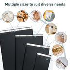 Famagic Poly Mailers Variety Pack - Black / 6x9" & 10x13" & 12x15.5" & 14.5x19" view 4