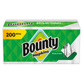 Bounty Paper Napkins, White, 200 Sheets per Pack, Pack of 42 (34885PK)