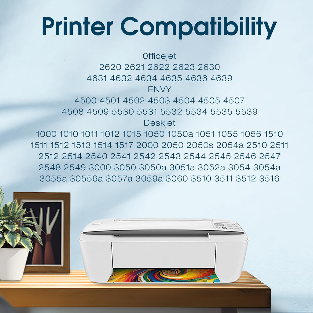61XL Black&Tri-Color Ink Cartridge Combo Pack Replacement for HP Ink 61 (additional view 4)