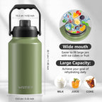 WATERSY 2/3 Gallon Water Bottle Insulated(Cold for 48 Hrs),BPA Free&Leak Proof,87oz (additional view 4)