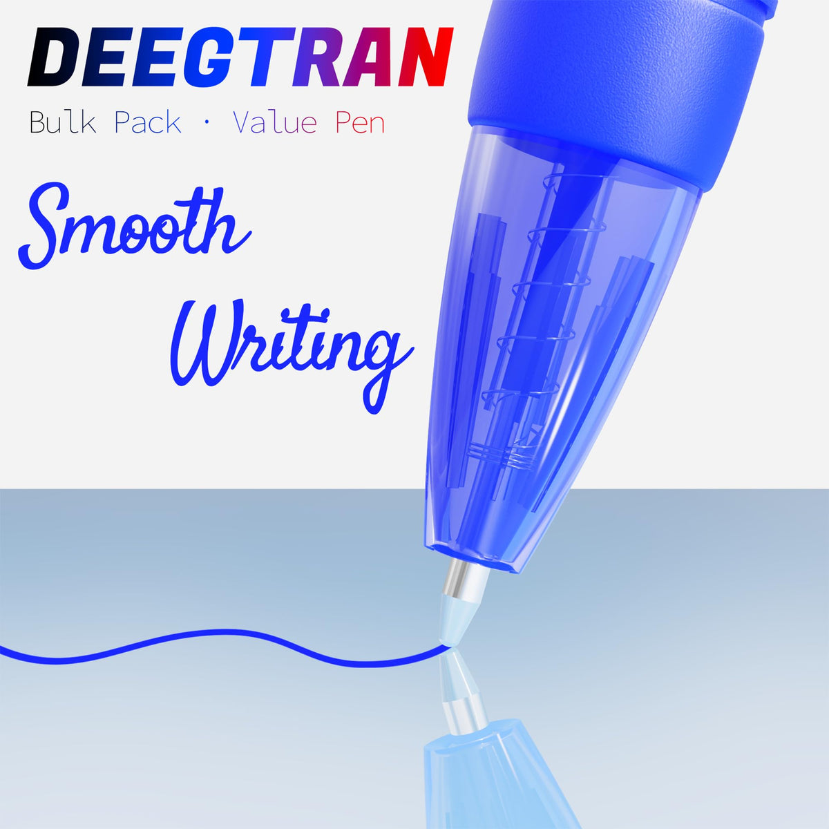 deegtran Ballpoint Pens 30 Pack - Blue view 2