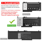 TREE.NB Laptop Battery Replacement - 9.09x3.93x0.24inch 6MT4T view 2