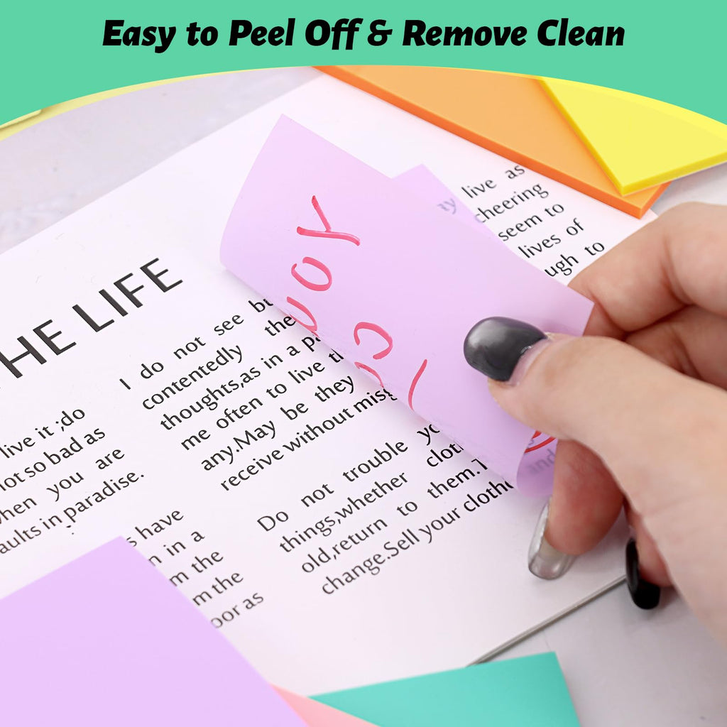 800 Sheets Transparent Sticky Notes