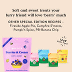 Bocce's Bakery Sweet Flavor Profile Soft & Chewy Cookie Treats for Dogs