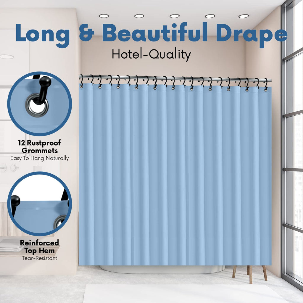 No Smell Shower Curtain Liner 72x72