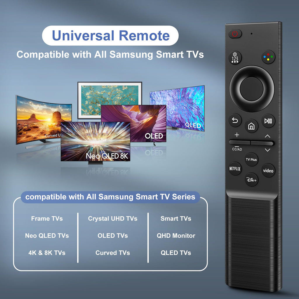 Universal Replacement Remote for Samsung Smart TVs, No Programming Required (additional view 2)