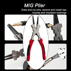 VASTOOLS MIG Welding Tools,8sets,Chipping Hammer,Leather Welding Gloves 13.5",Soapstone (additional view 3)