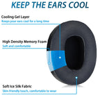 Replacement Ear Pads for Skullcandy Crusher Wireless/Evo/ANC Hesh 3/EVO/ANC - CG black view 4