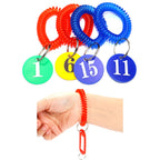 36 Pack Spring Spiral Wrist Coil Key Chain - view 6