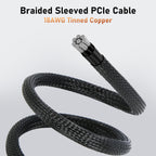 VORZOKISPL PCIe Cable for MSI Mag a750gl a850gl,8 Pin to 6+2 Pin GPU Power Cable for MSI (additional view 3)