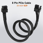 VORZOKISPL PCIe Cable for MSI Mag a750gl a850gl,8 Pin to 6+2 Pin GPU Power Cable for MSI (additional view 4)