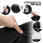 Sttargxing Tablet Stand Multi-Angle Tablet Pad Stand Lazy Holder Stand Soft Pad Stand Tablet Cushion Stand with Net Pocket & Random Color Stands for Lap - Black view 7