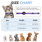 AirTag Cat Collar, Reflective Cat