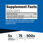 Nutricost Creatine Monohydrate Powder (Coastal Explosion, 500 Gram) (NTC-10674)