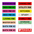 Printholic Moving Labels - 16-colors