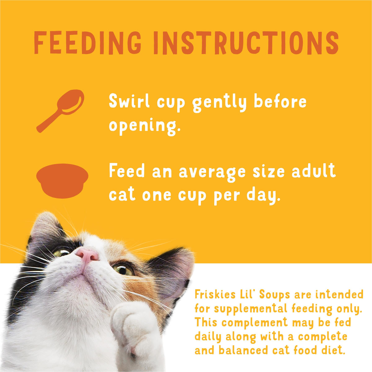 Friskies Purina Grain Free Wet Cat Food Lickable Cat Treats Variety Pack,Lil' Soups with Salmon,Tuna or Shrimp - 1.2 (Pack of 60)