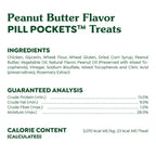 Greenies Pill Pockets Large Size Dog Treats, Peanut Butter, 7.9 oz, 6-Pack (additional view 6)