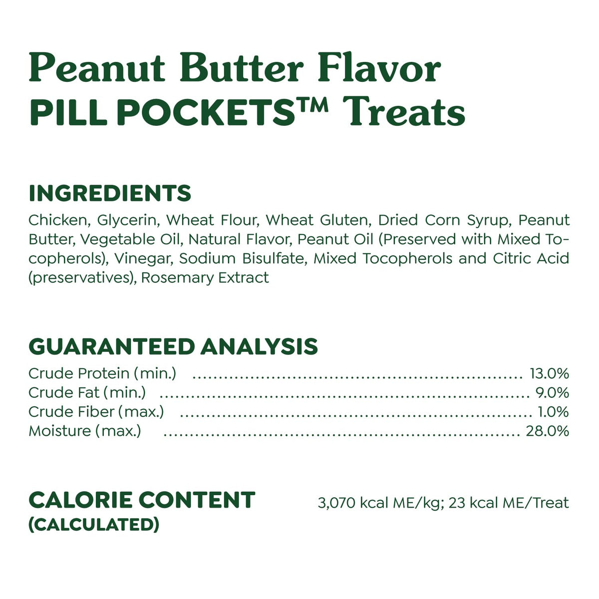 Greenies Pill Pockets Large Size Dog Treats, Peanut Butter, 7.9 oz, 6-Pack (additional view 6)