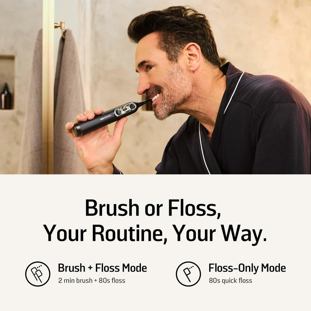 Soocas NEOS II Ultra Electric Toothbrush with Water Flosser, Midnight – Blue