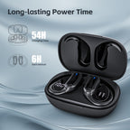 TRAUSI Wireless Earbuds Bluetooth Headphones - Jet Black view 2