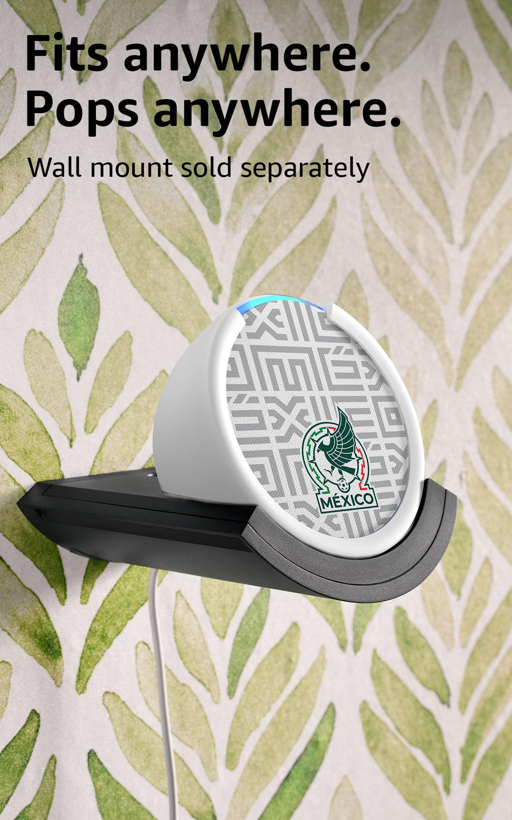 Amazon Echo Pop (newest model) - Mexico (White) view 5