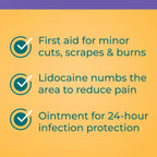 Neosporin + Lidocaine Pain Relief Triple Antibiotic Ointment, – 1 oz
