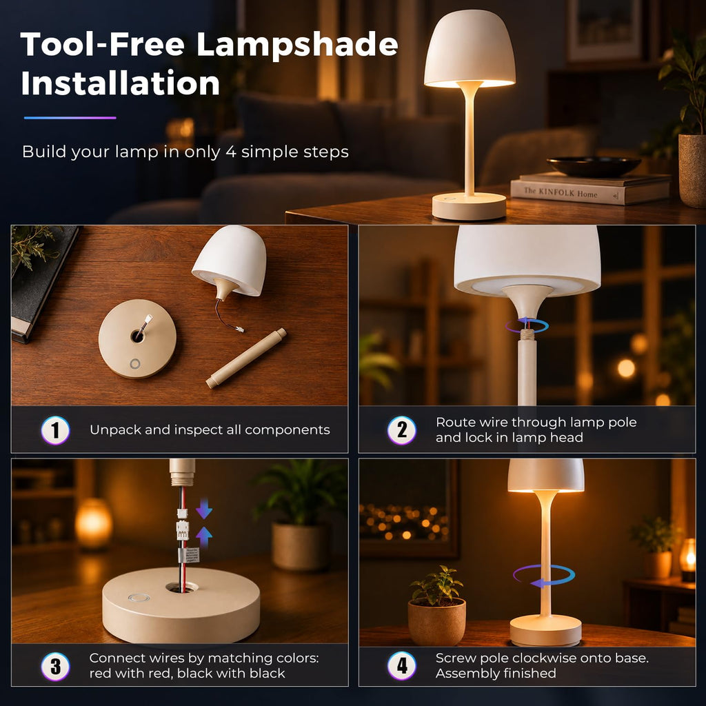 YJHAOTOU Waterproof Shower Lamp for Outdoor Lighting - set of 2 view 7