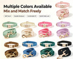 YUDOTE Corduroy Dog Collar and Leash Set - view 9