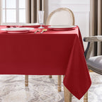 Softalker Rectangle Tablecloth - Red / 70" x 120" (Rectangular) view 2