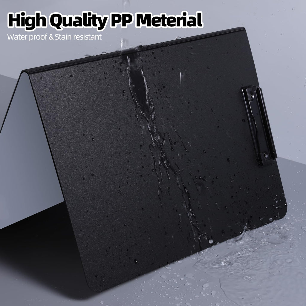 FRETONBA Clipboard Folder, 2 Pcs A4 Foldable