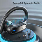 TRAUSI Wireless Earbuds Bluetooth Headphones - Jet Black view 1