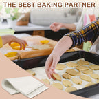 Hovico 130PCS Parchment Paper Baking Sheets - White 9" x 13" view 6